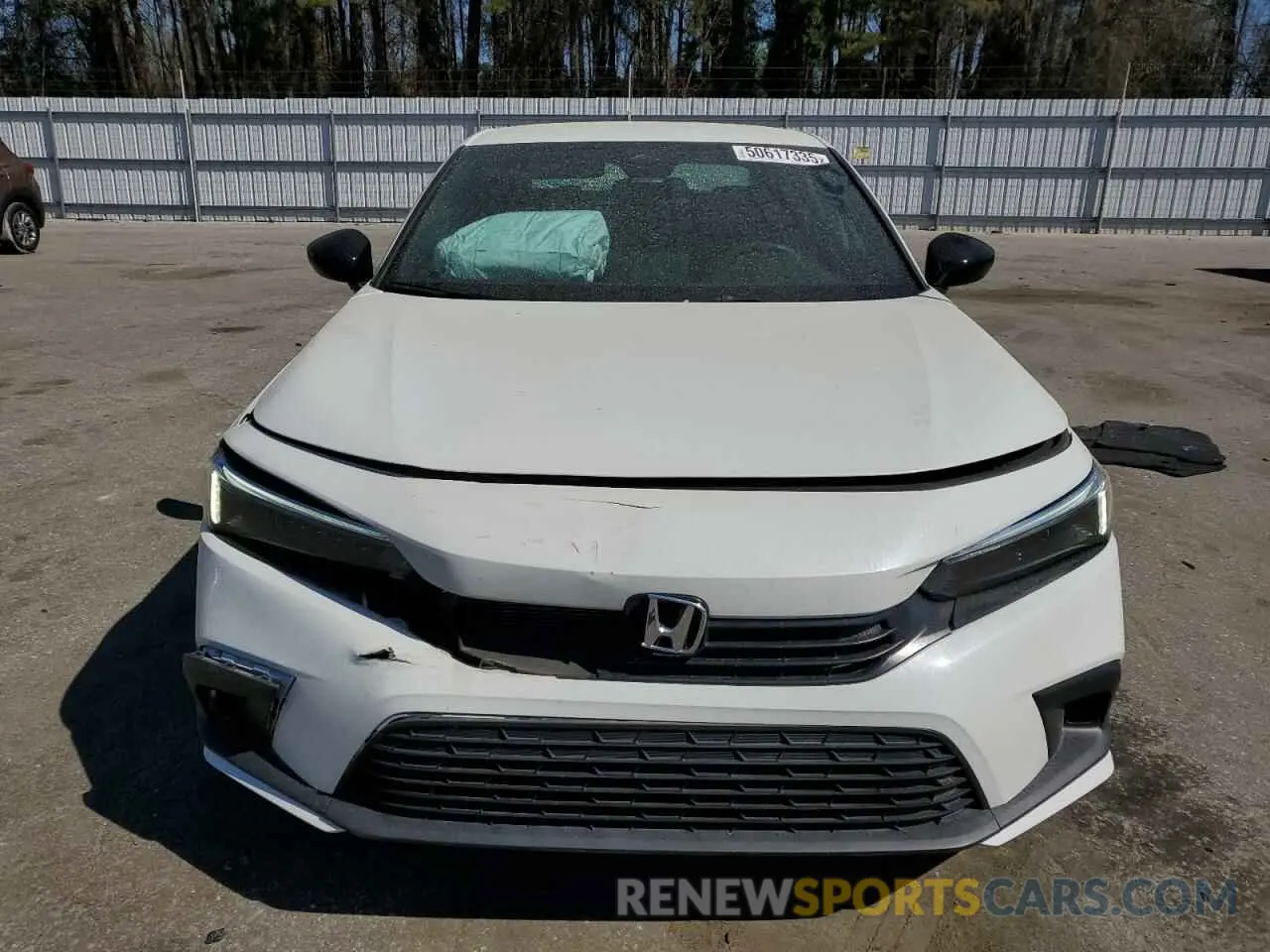 5 fotografías del automóvil dañado 2HGFE2F51RH536296 HONDA CIVIC 2024