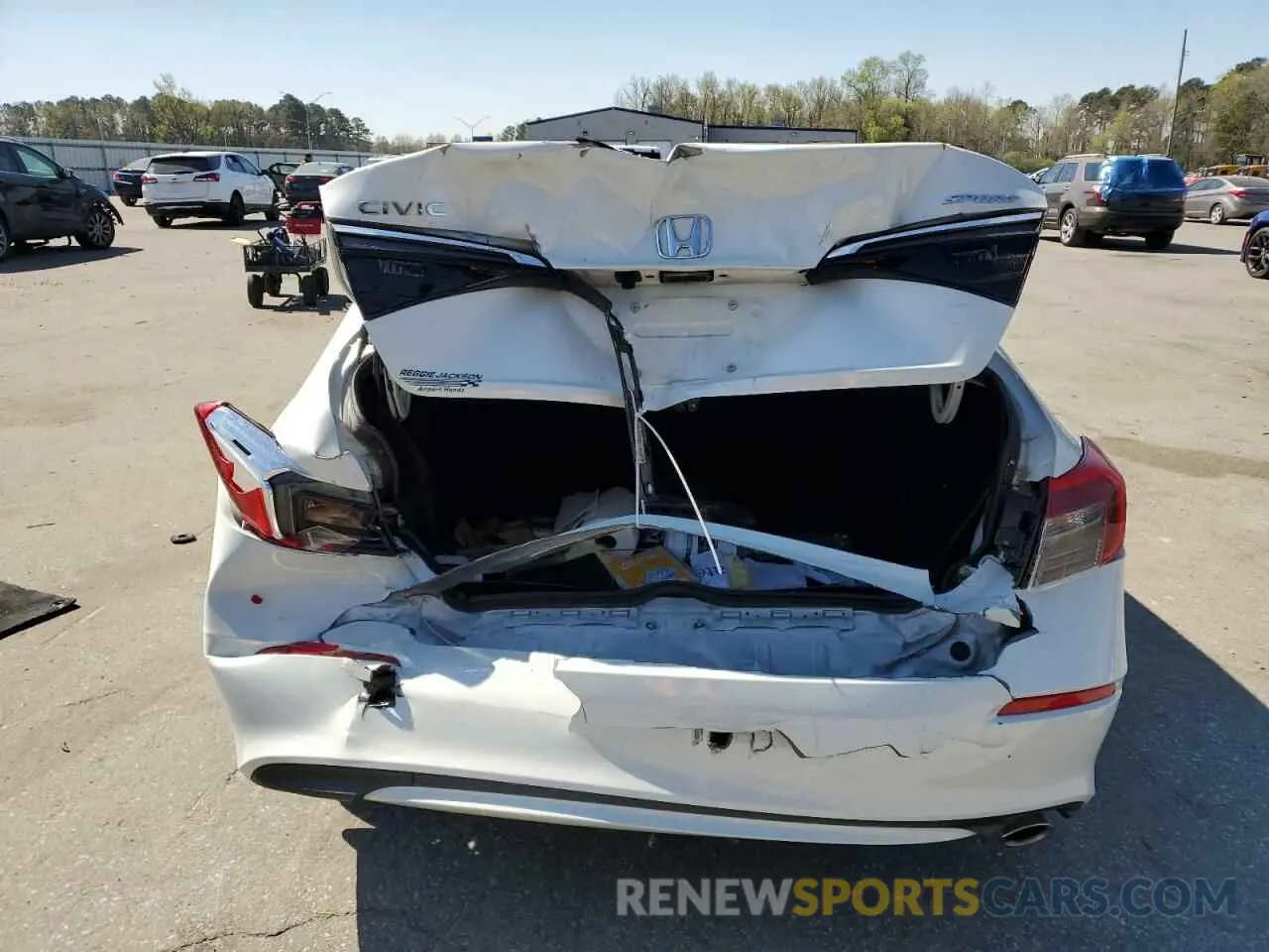 6 fotografías del automóvil dañado 2HGFE2F51RH536296 HONDA CIVIC 2024