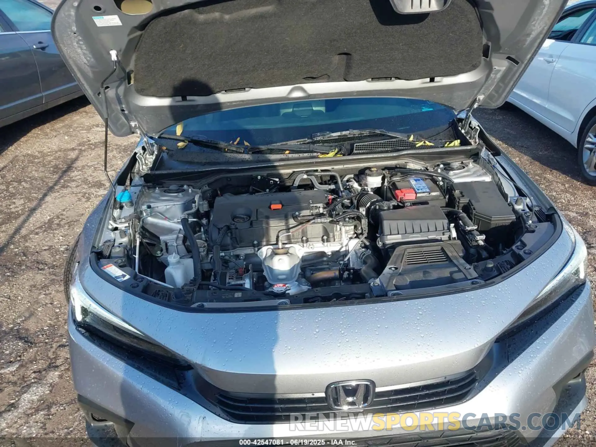10 fotografías del automóvil dañado 2HGFE2F51RH542504 HONDA CIVIC 2024