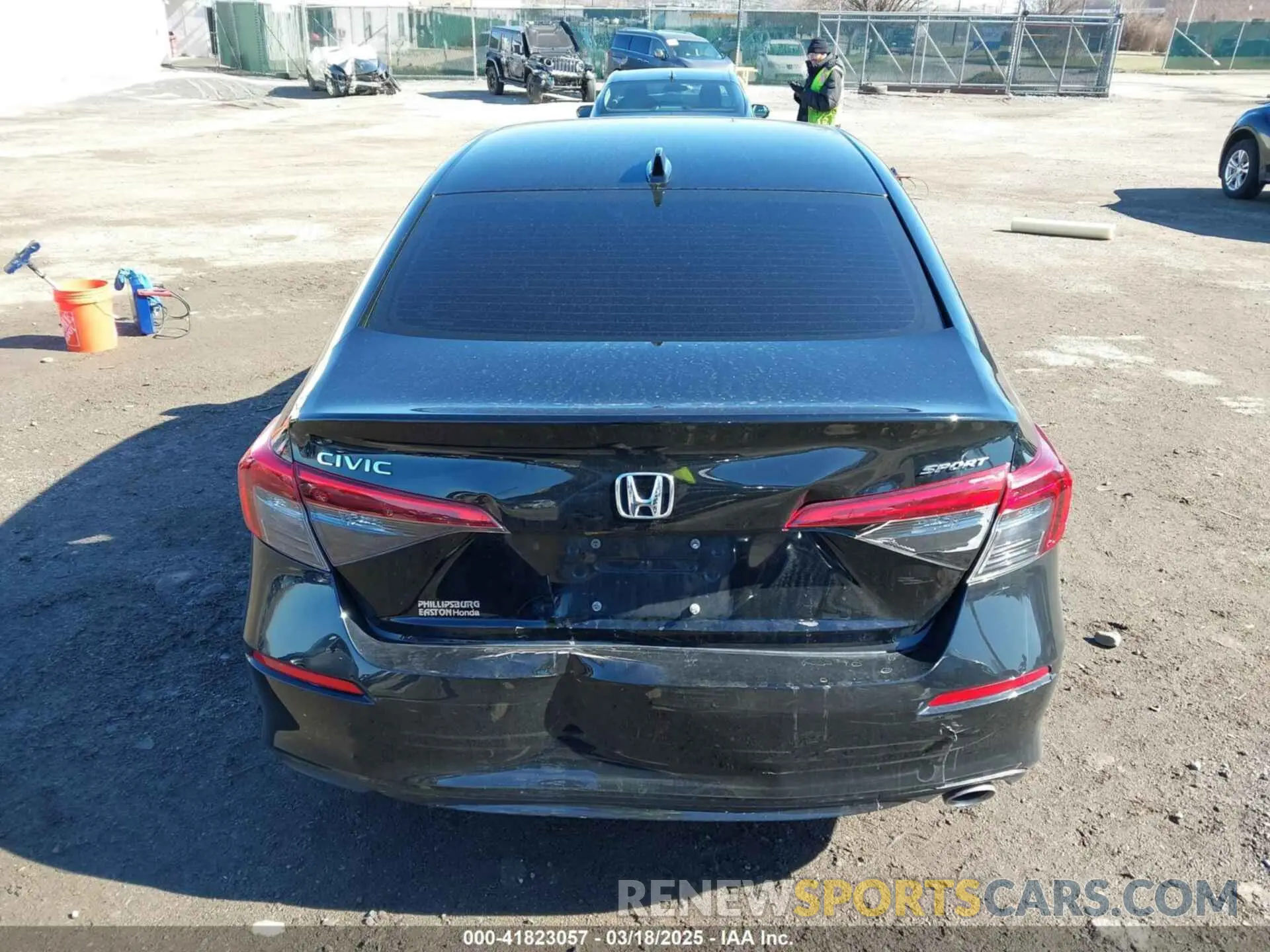 16 fotografías del automóvil dañado 2HGFE2F51RH545984 HONDA CIVIC 2024