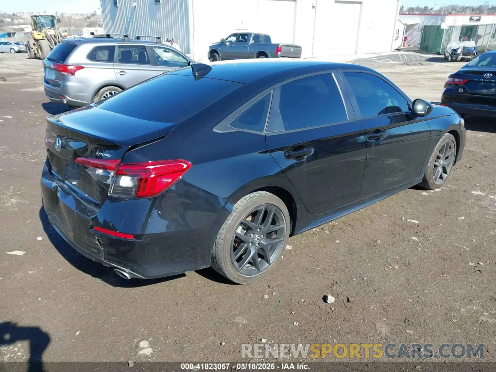 4 fotografías del automóvil dañado 2HGFE2F51RH545984 HONDA CIVIC 2024