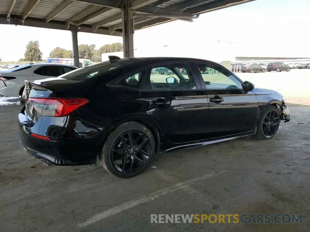 3 fotografías del automóvil dañado 2HGFE2F51RH548092 HONDA CIVIC 2024