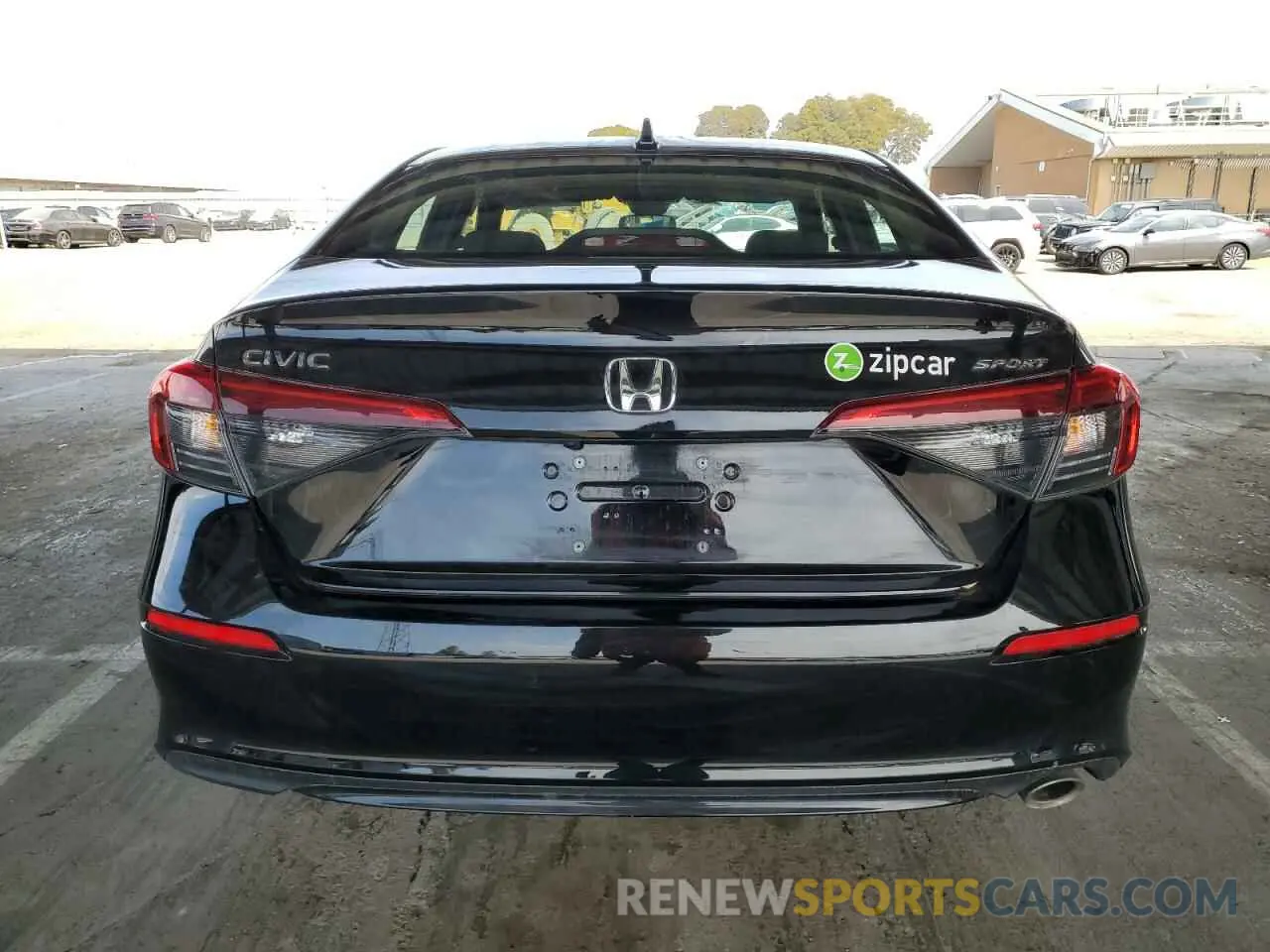 6 fotografías del automóvil dañado 2HGFE2F51RH548092 HONDA CIVIC 2024