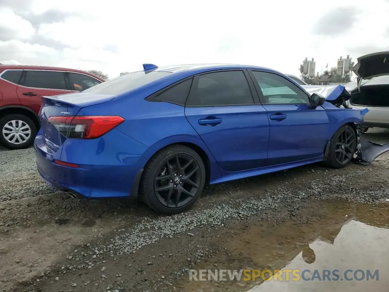 3 fotografías del automóvil dañado 2HGFE2F51RH552093 HONDA CIVIC 2024