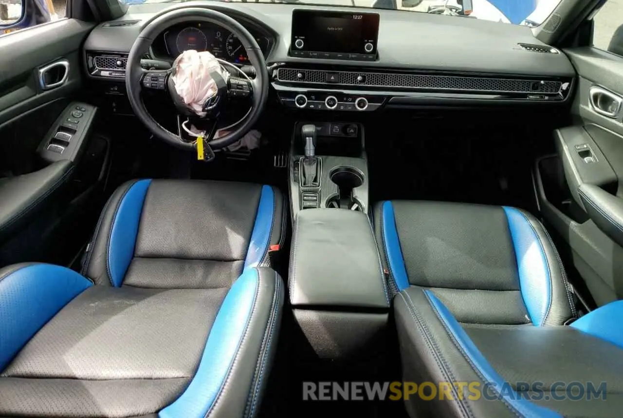8 fotografías del automóvil dañado 2HGFE2F51RH552093 HONDA CIVIC 2024