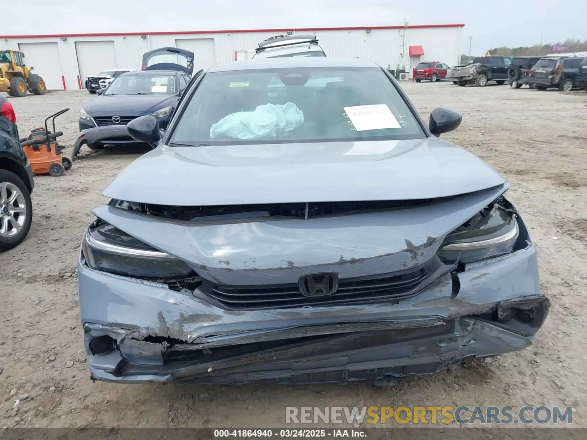 12 fotografías del automóvil dañado 2HGFE2F51RH569945 HONDA CIVIC 2024