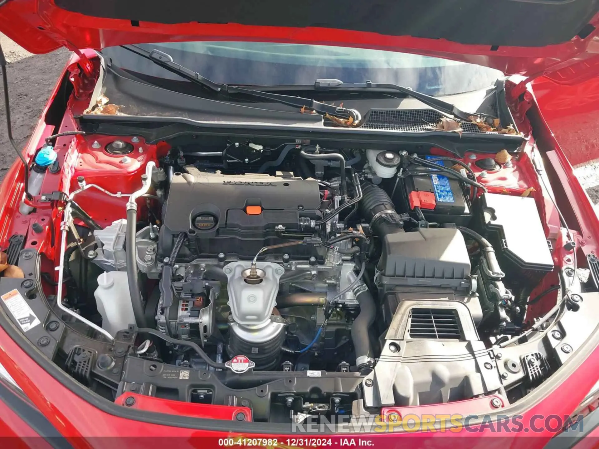 10 fotografías del automóvil dañado 2HGFE2F51RH579360 HONDA CIVIC 2024
