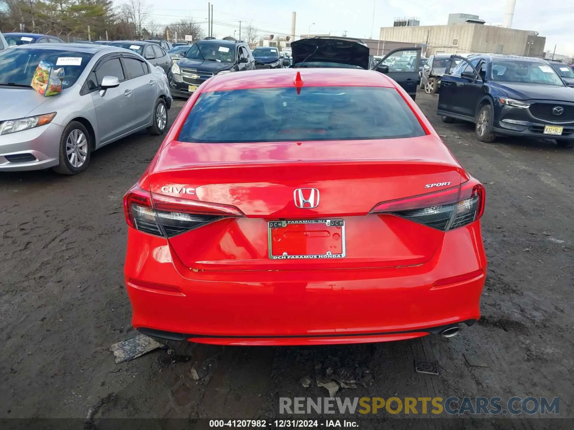 17 fotografías del automóvil dañado 2HGFE2F51RH579360 HONDA CIVIC 2024