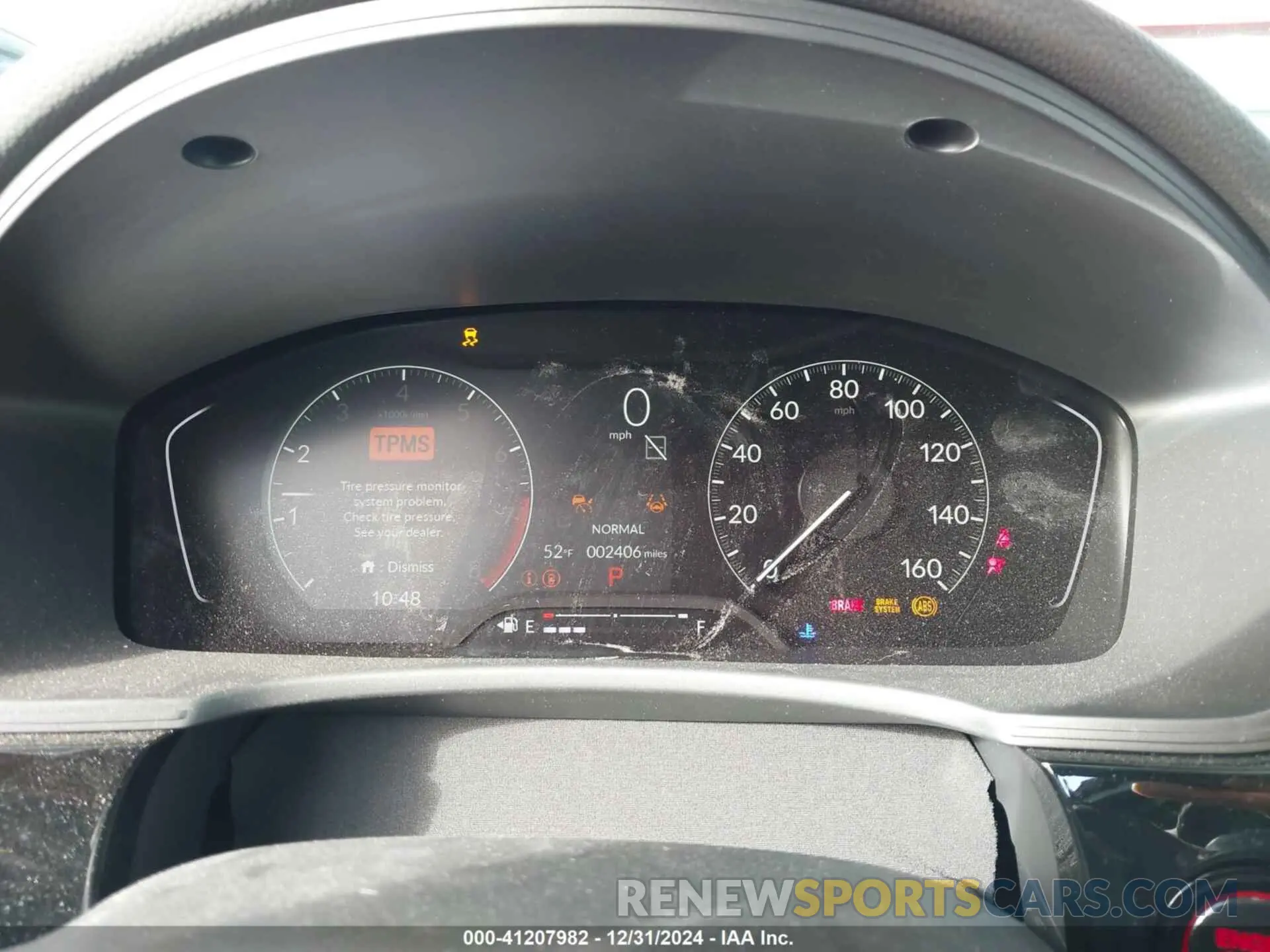 7 fotografías del automóvil dañado 2HGFE2F51RH579360 HONDA CIVIC 2024