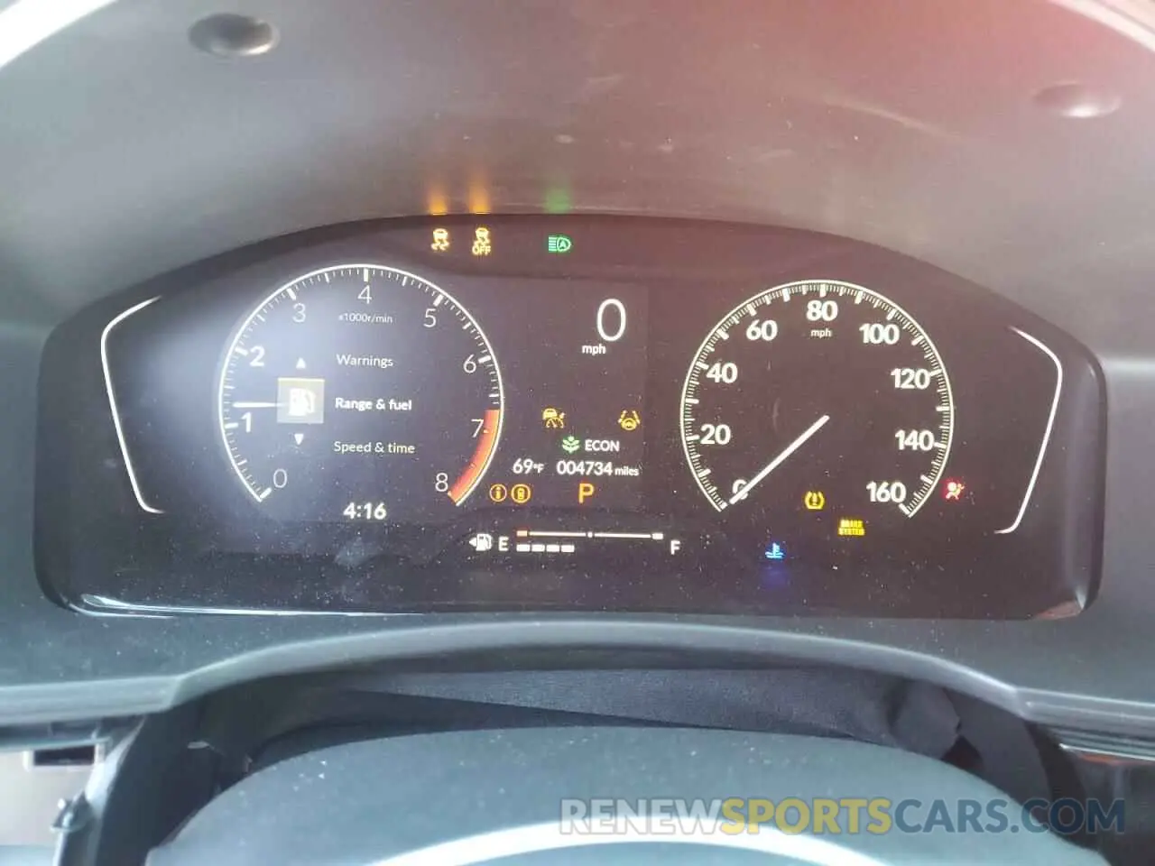 9 fotografías del automóvil dañado 2HGFE2F51RH583604 HONDA CIVIC 2024