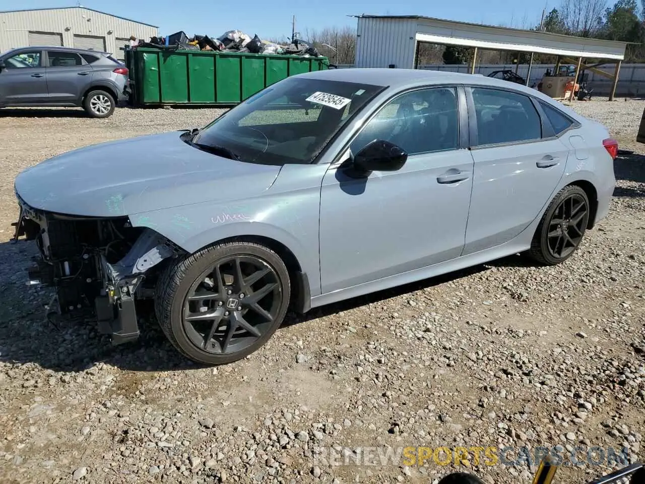 1 fotografías del automóvil dañado 2HGFE2F51RH584073 HONDA CIVIC 2024