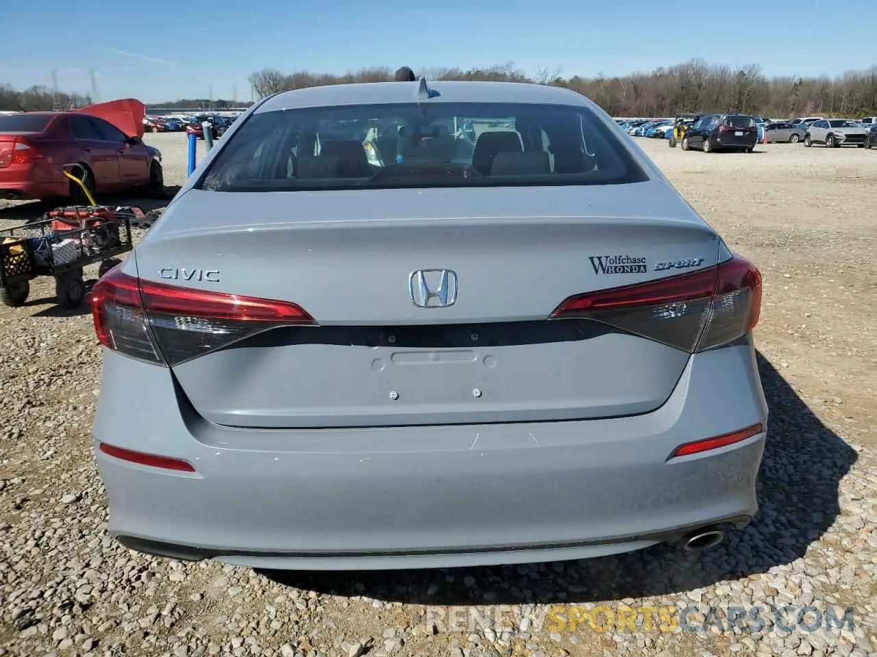 6 fotografías del automóvil dañado 2HGFE2F51RH584073 HONDA CIVIC 2024