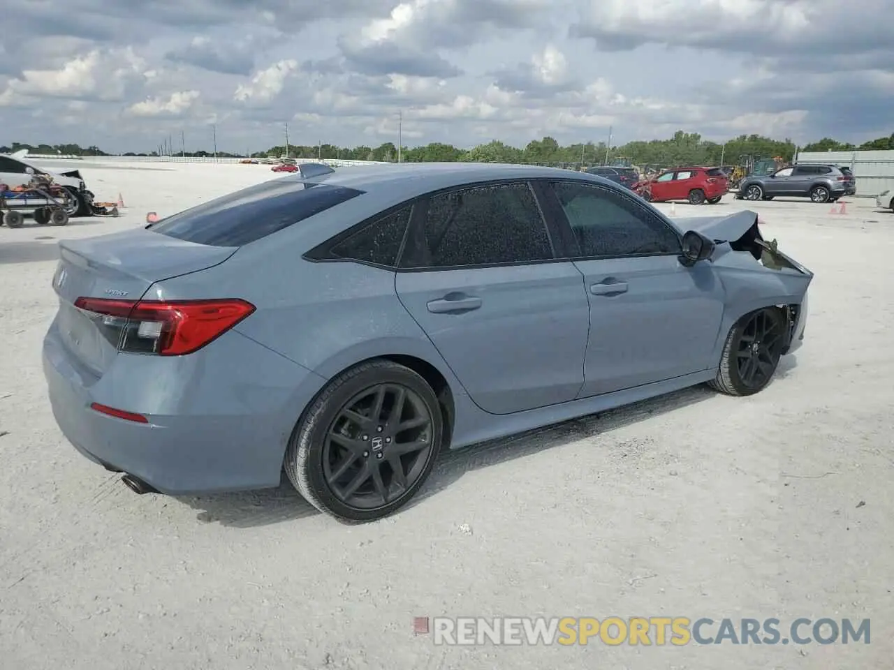 3 fotografías del automóvil dañado 2HGFE2F51RH588270 HONDA CIVIC 2024