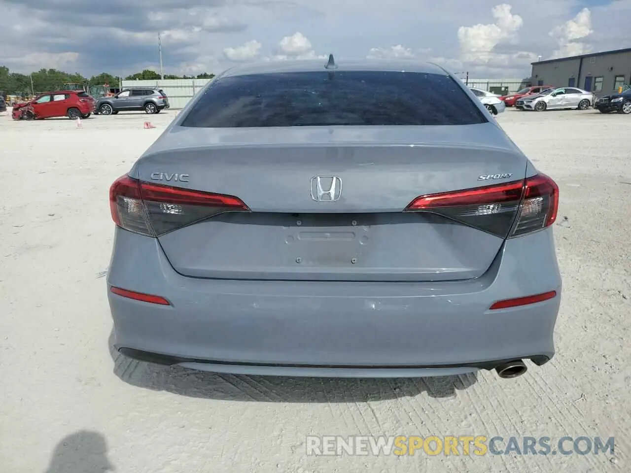 6 fotografías del automóvil dañado 2HGFE2F51RH588270 HONDA CIVIC 2024