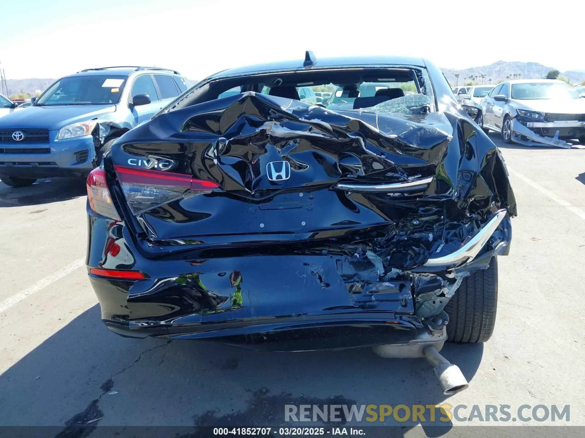 16 fotografías del automóvil dañado 2HGFE2F52RH511729 HONDA CIVIC 2024