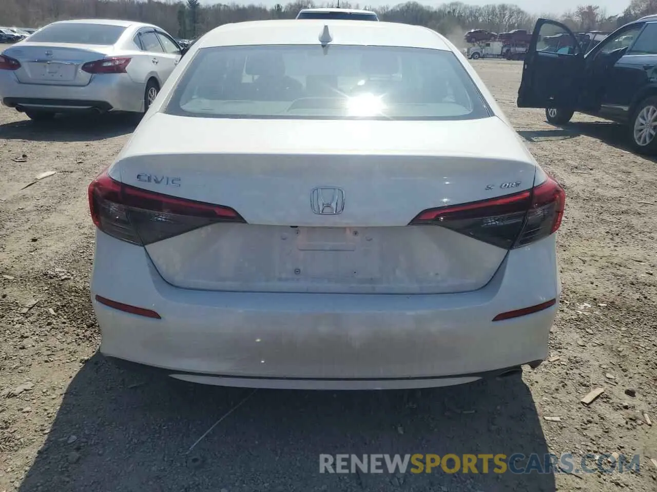 6 fotografías del automóvil dañado 2HGFE2F52RH524691 HONDA CIVIC 2024