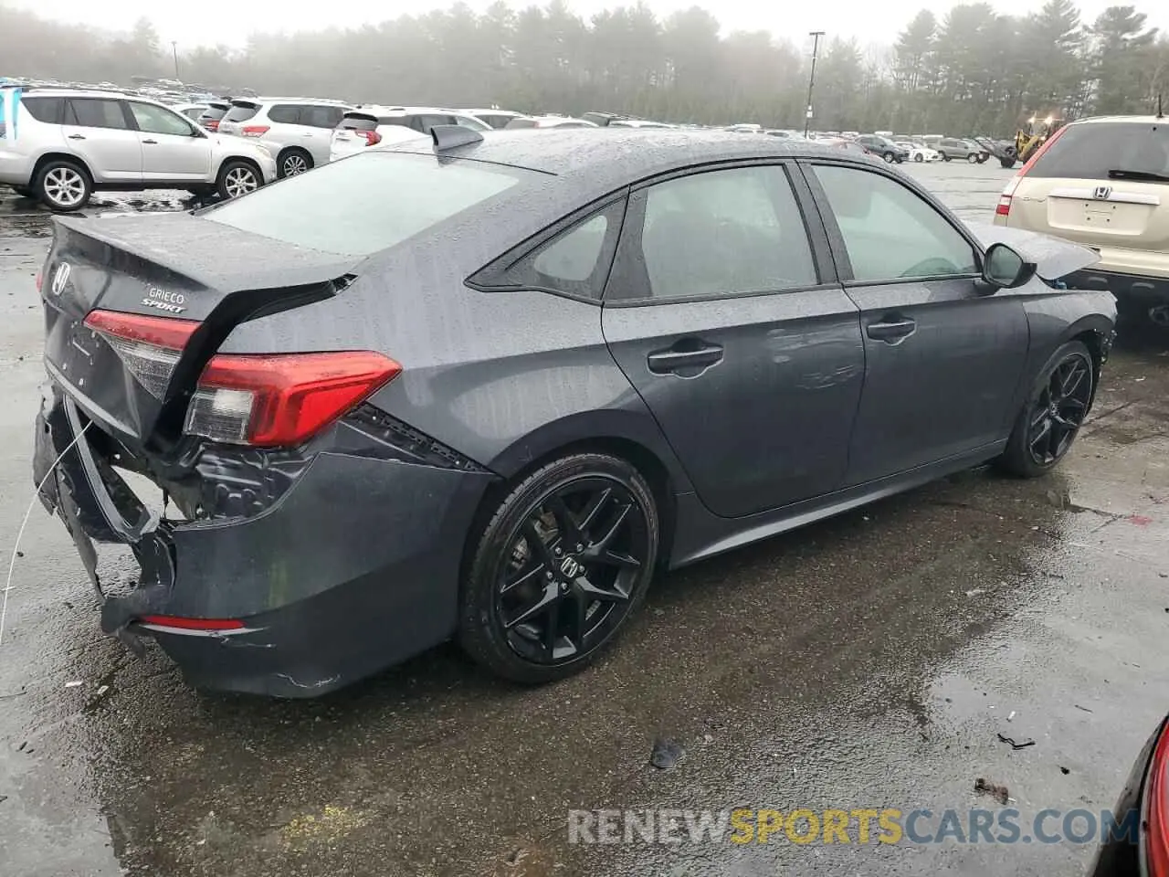 3 fotografías del automóvil dañado 2HGFE2F52RH556394 HONDA CIVIC 2024
