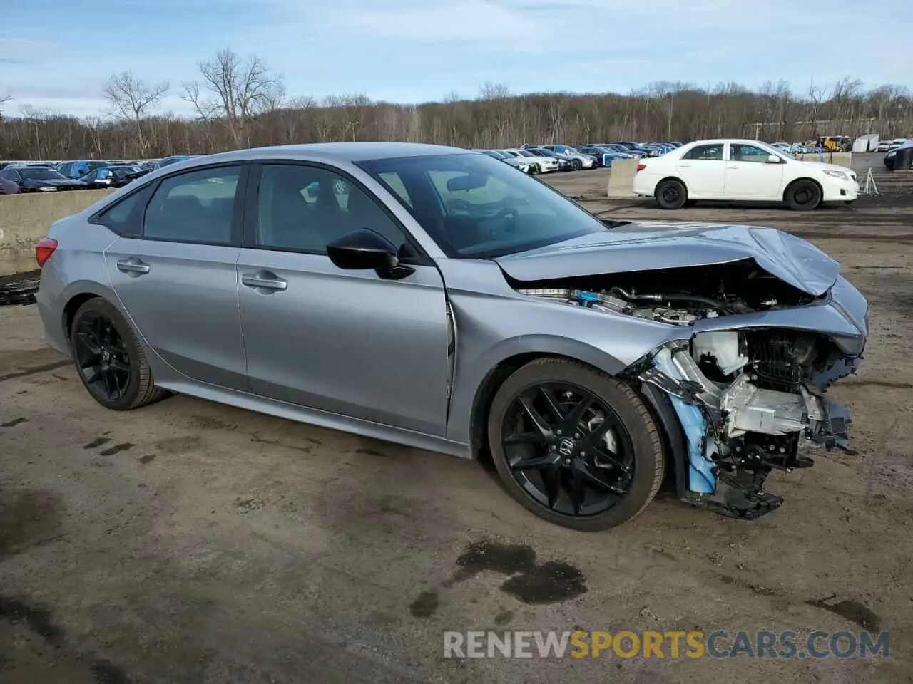 4 fotografías del automóvil dañado 2HGFE2F52RH557884 HONDA CIVIC 2024