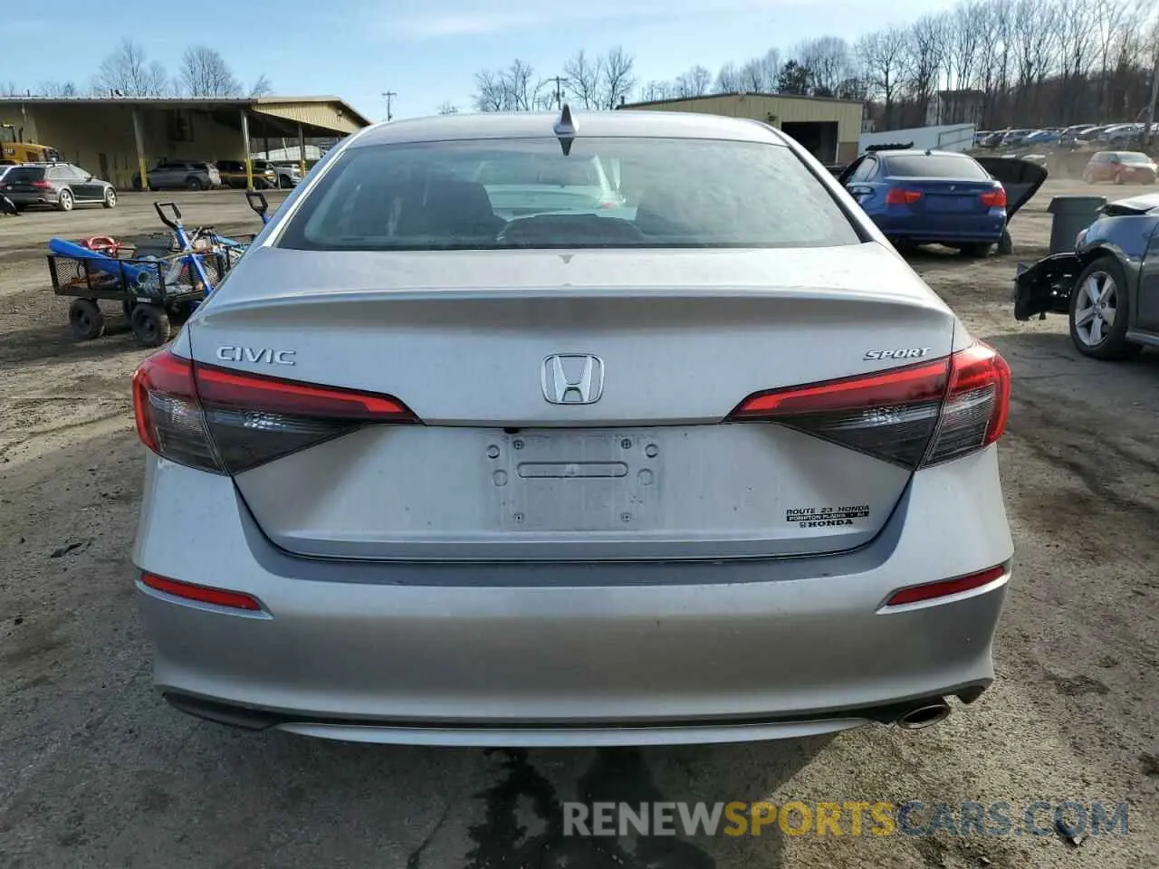 6 fotografías del automóvil dañado 2HGFE2F52RH557884 HONDA CIVIC 2024