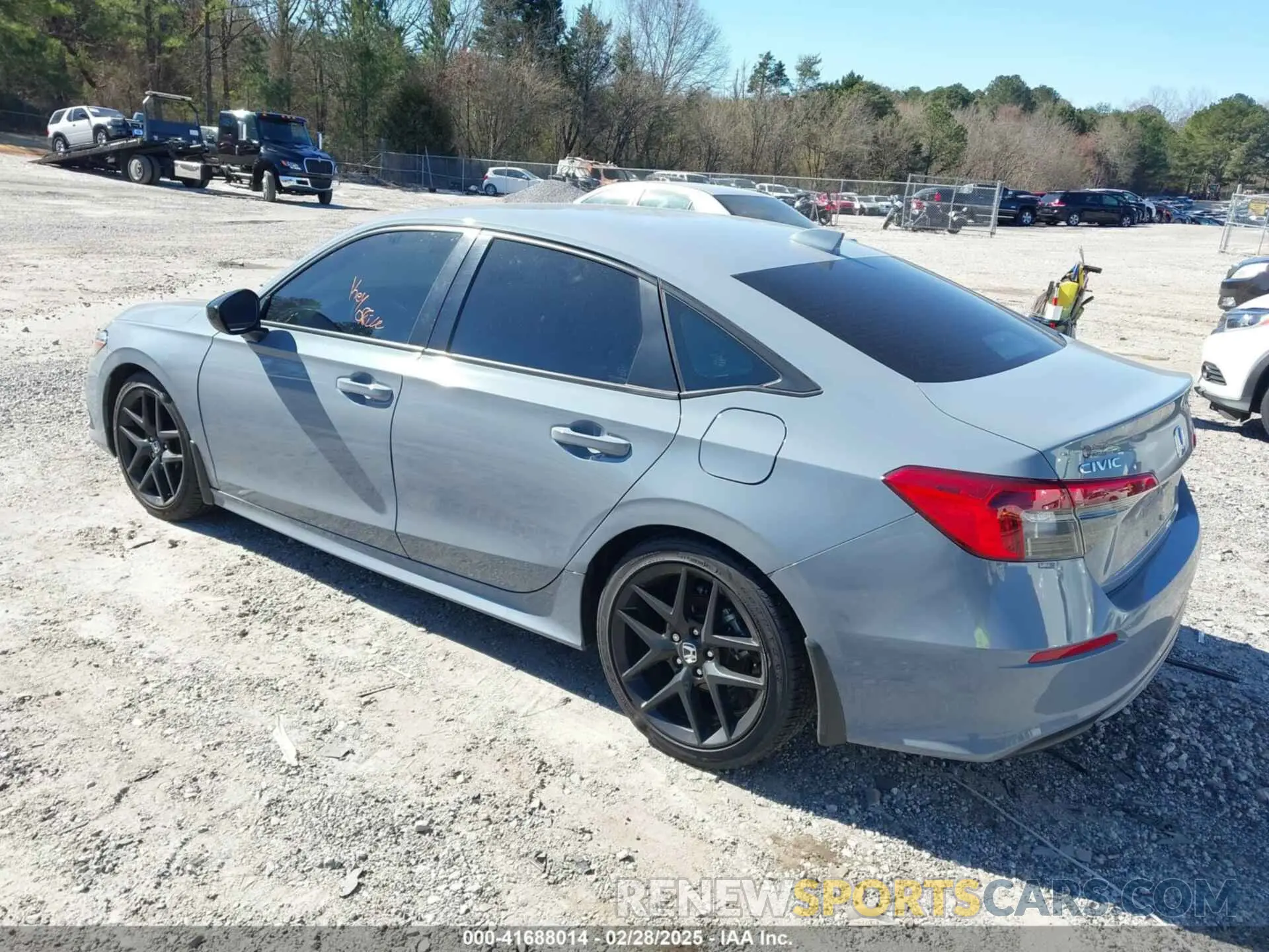 3 fotografías del automóvil dañado 2HGFE2F52RH567752 HONDA CIVIC 2024