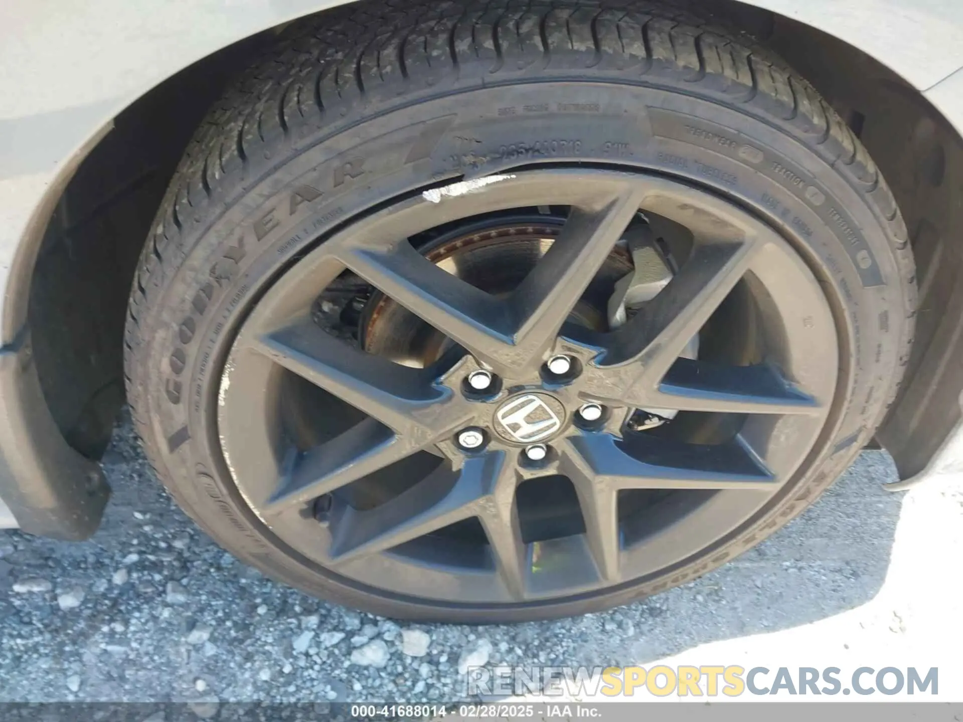 6 fotografías del automóvil dañado 2HGFE2F52RH567752 HONDA CIVIC 2024