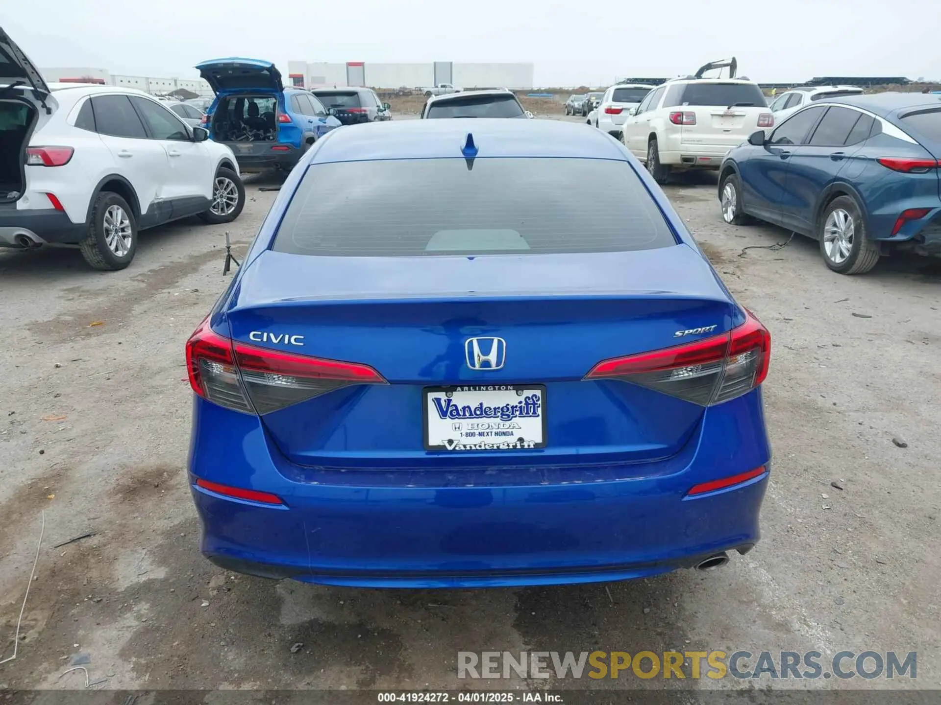 16 fotografías del automóvil dañado 2HGFE2F52RH579061 HONDA CIVIC 2024