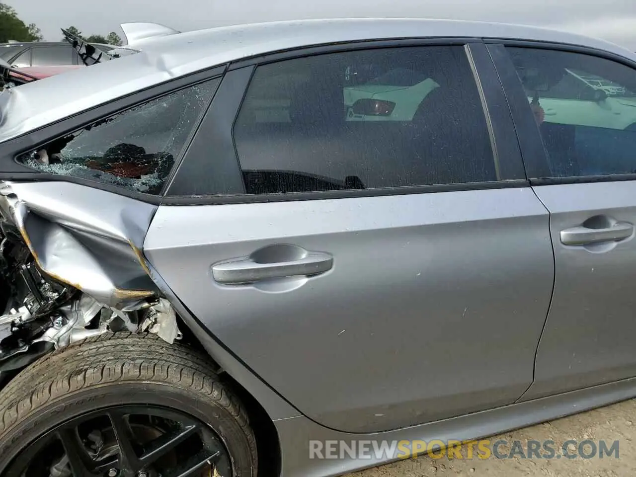10 fotografías del automóvil dañado 2HGFE2F52RH581375 HONDA CIVIC 2024