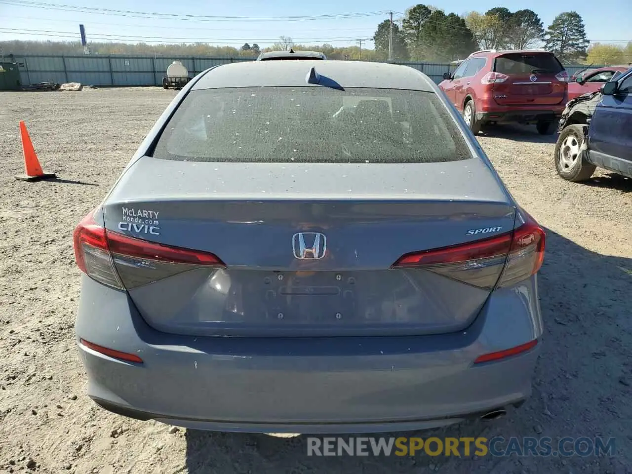 6 fotografías del automóvil dañado 2HGFE2F52RH591209 HONDA CIVIC 2024