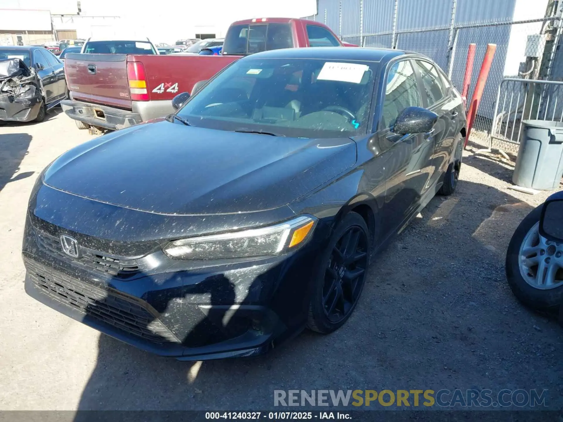 2 fotografías del automóvil dañado 2HGFE2F53RH507866 HONDA CIVIC 2024