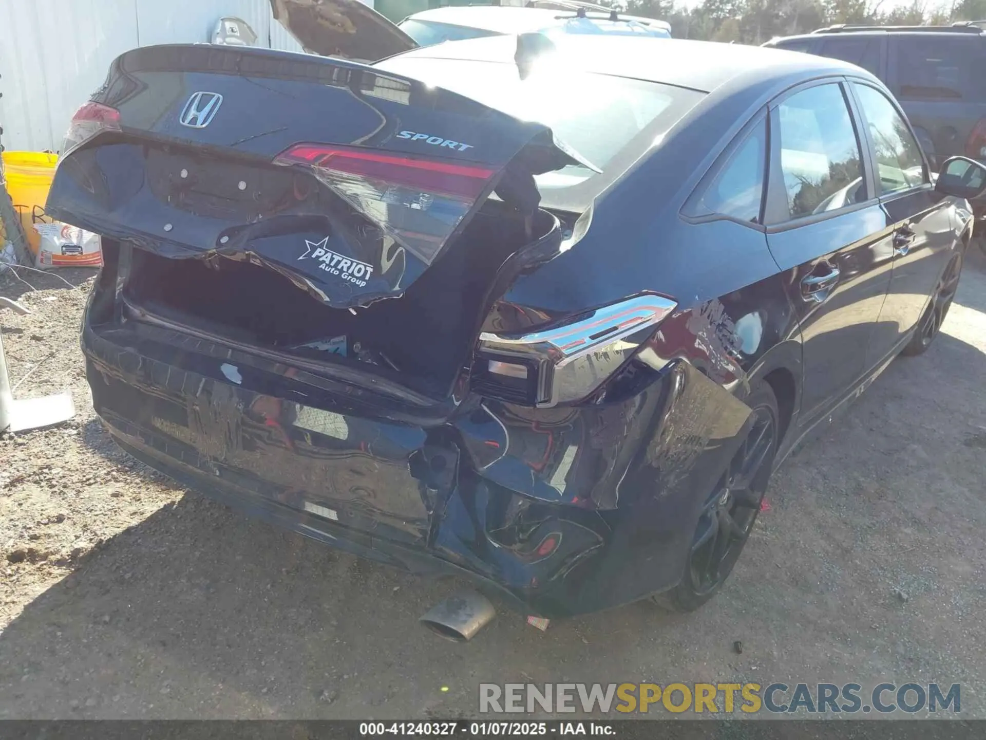 4 fotografías del automóvil dañado 2HGFE2F53RH507866 HONDA CIVIC 2024