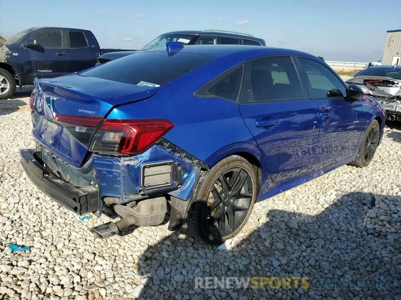 3 fotografías del automóvil dañado 2HGFE2F53RH509665 HONDA CIVIC 2024