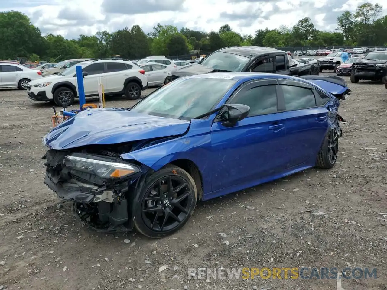 1 fotografías del automóvil dañado 2HGFE2F53RH542570 HONDA CIVIC 2024