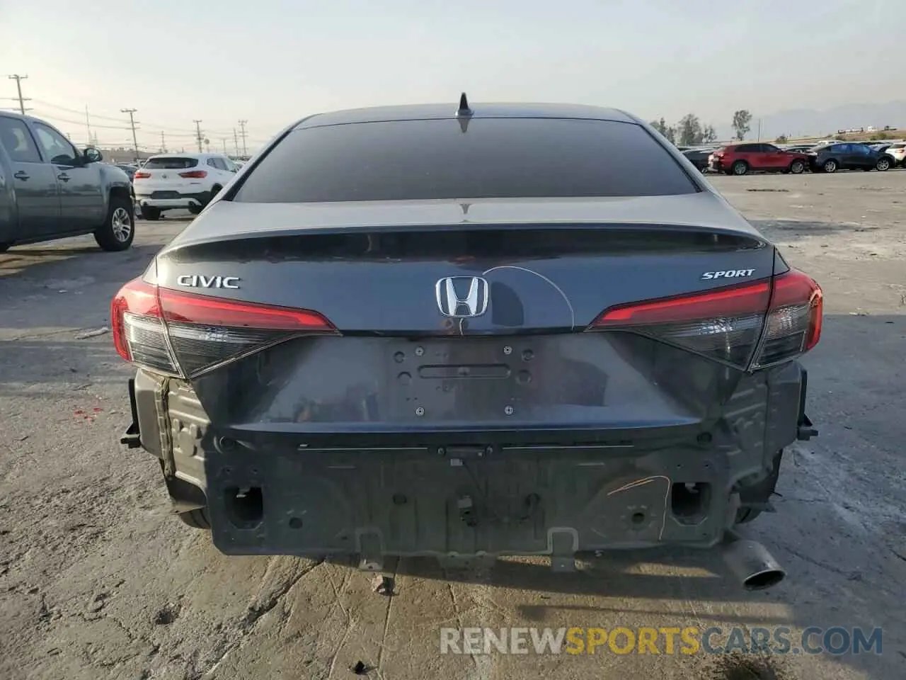6 fotografías del automóvil dañado 2HGFE2F53RH544299 HONDA CIVIC 2024