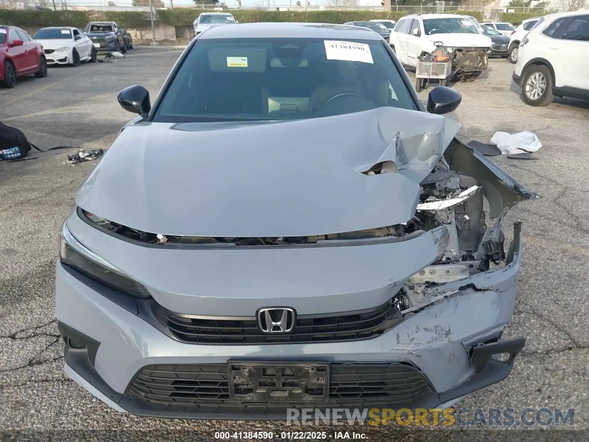 12 fotografías del automóvil dañado 2HGFE2F53RH546196 HONDA CIVIC 2024
