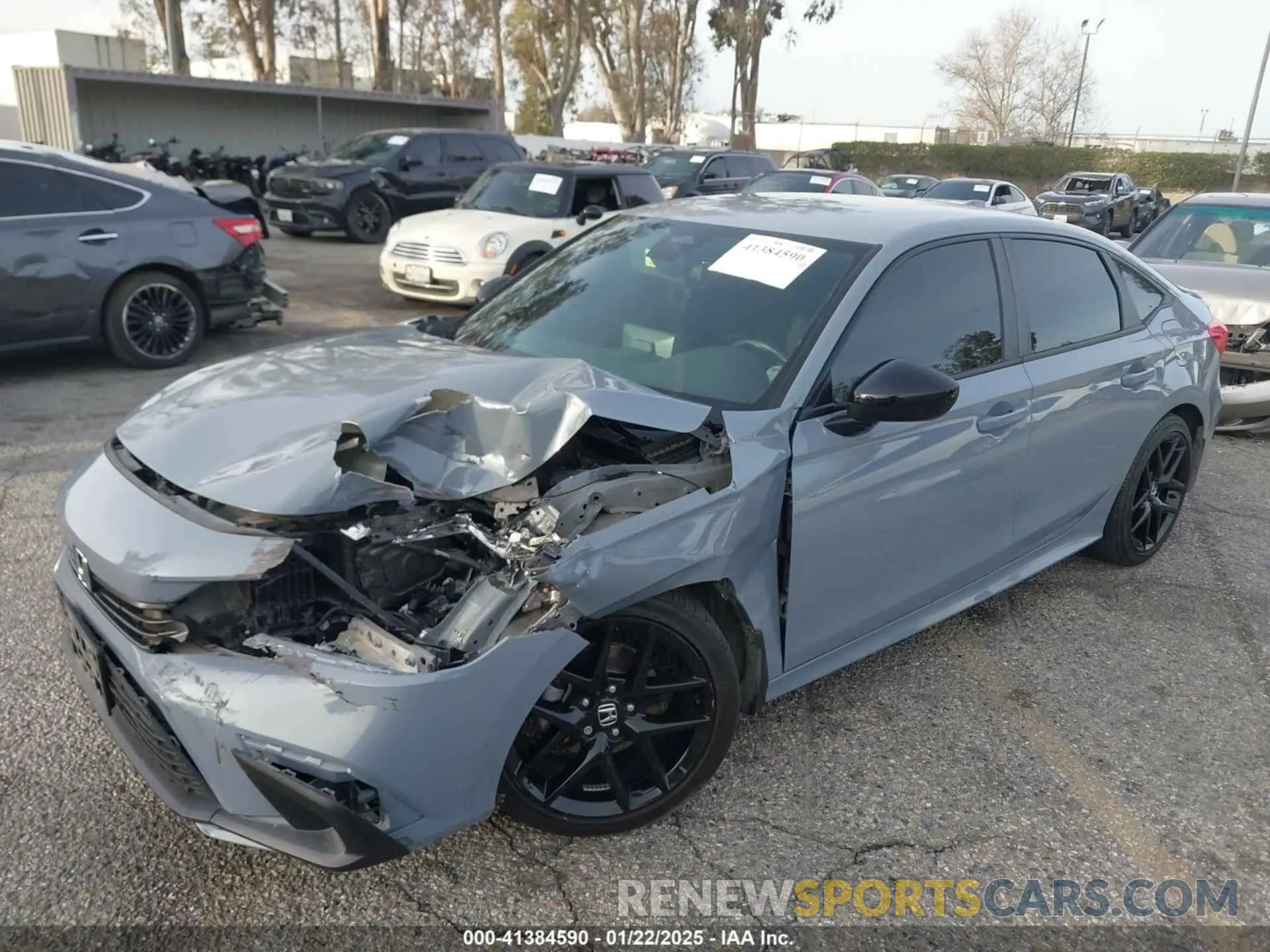 2 fotografías del automóvil dañado 2HGFE2F53RH546196 HONDA CIVIC 2024