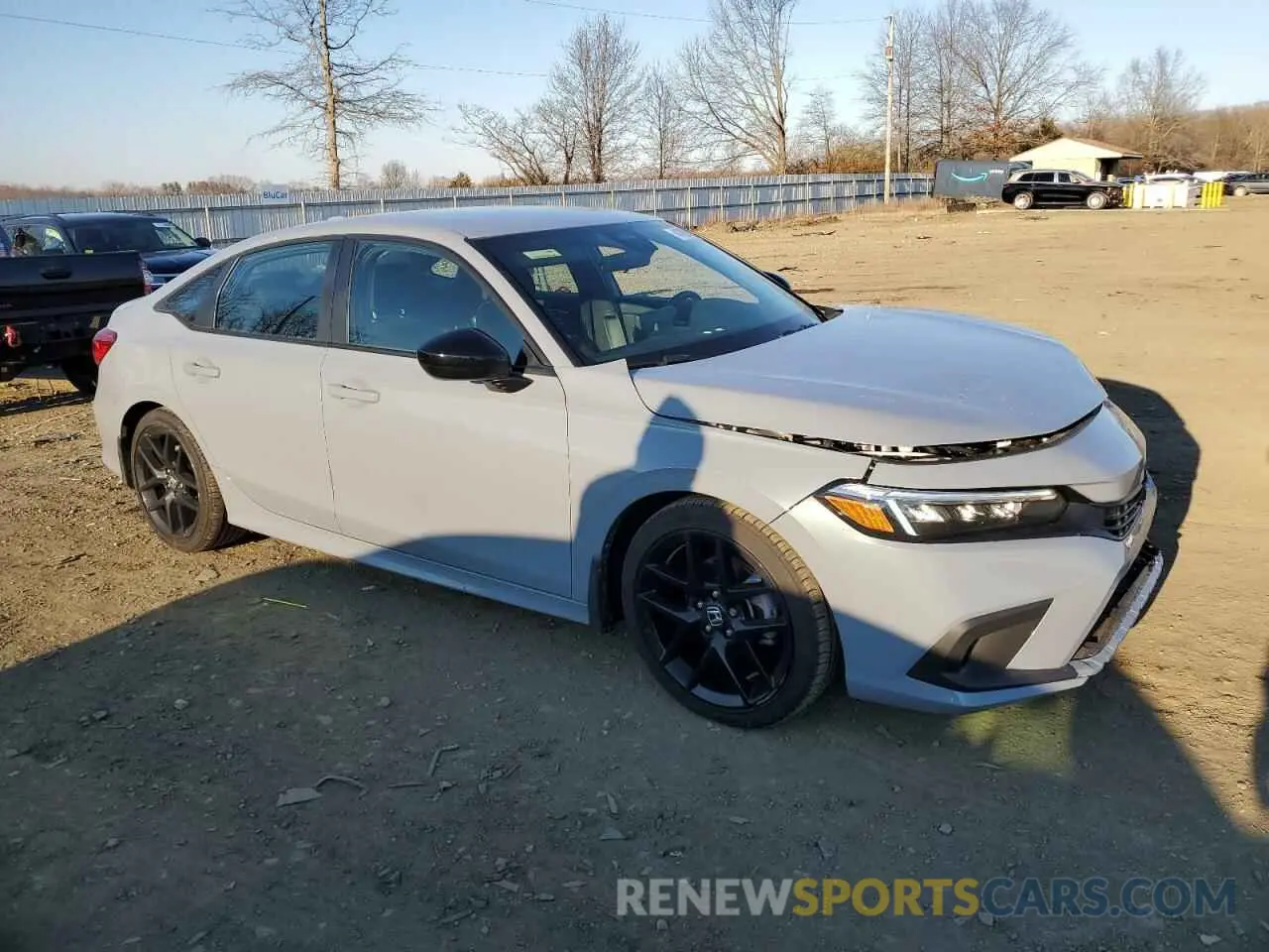 4 fotografías del automóvil dañado 2HGFE2F53RH552709 HONDA CIVIC 2024