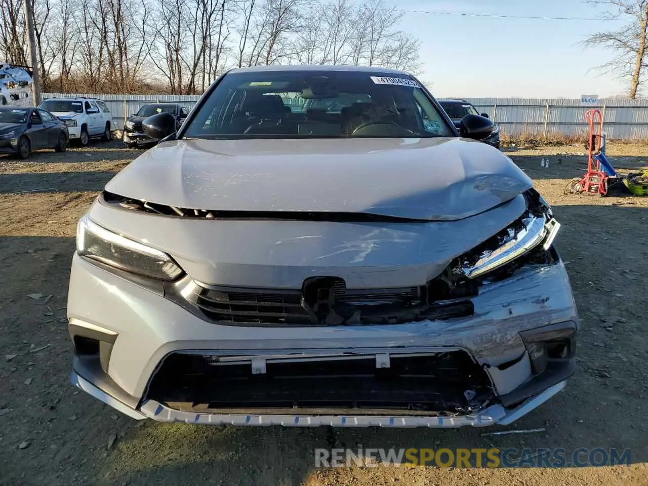 5 fotografías del automóvil dañado 2HGFE2F53RH552709 HONDA CIVIC 2024