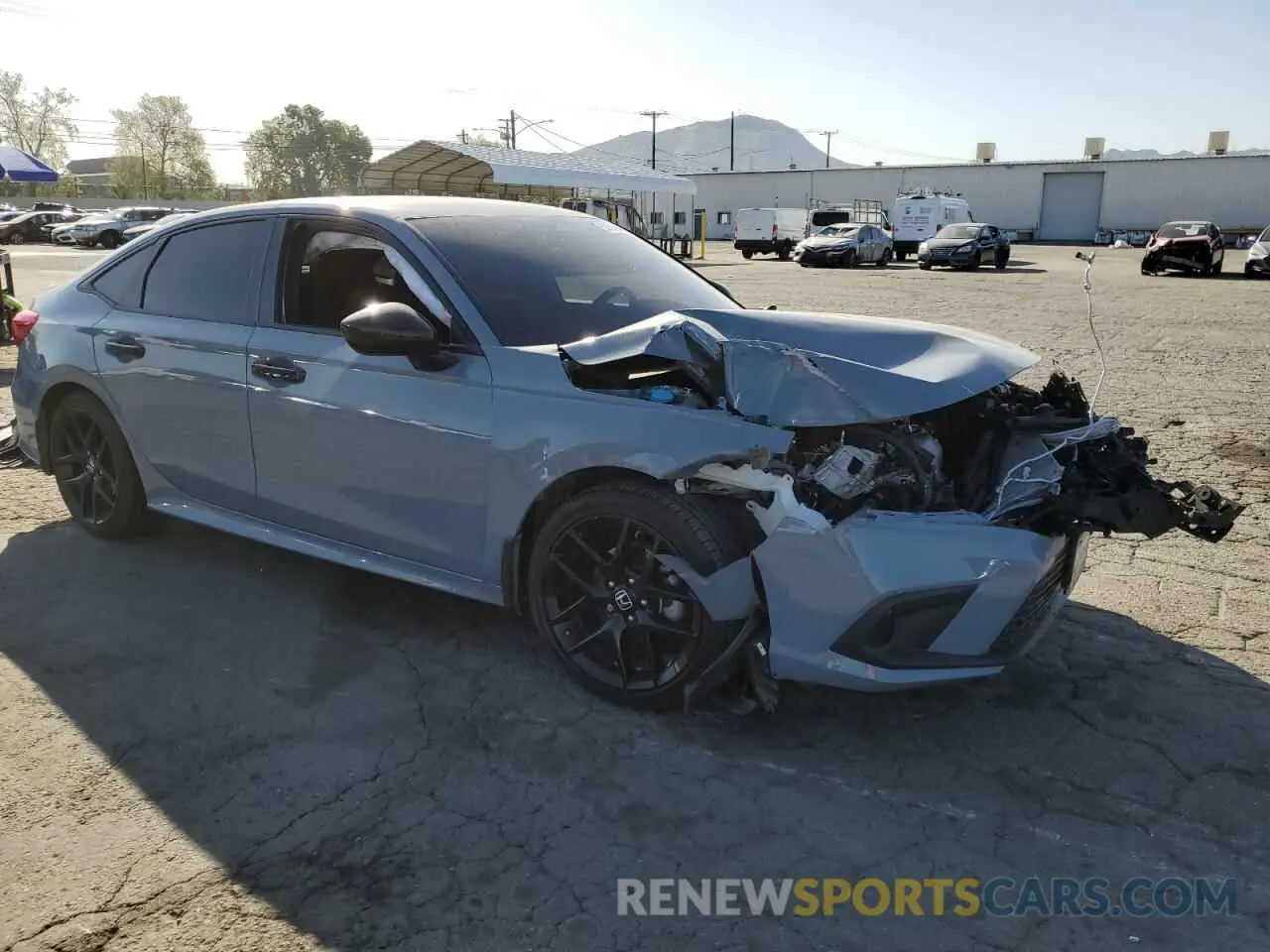 4 fotografías del automóvil dañado 2HGFE2F53RH561698 HONDA CIVIC 2024
