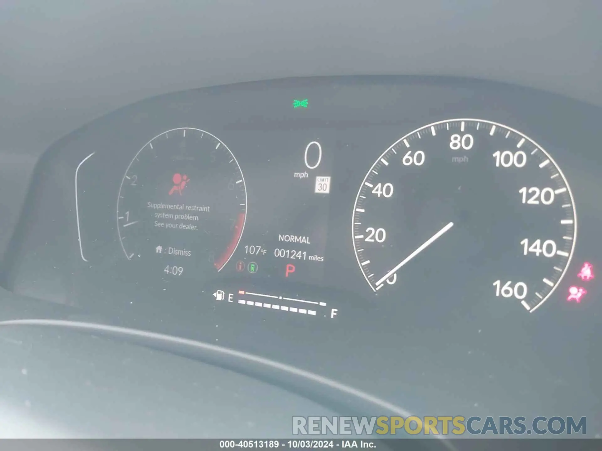 7 fotografías del automóvil dañado 2HGFE2F53RH567369 HONDA CIVIC 2024