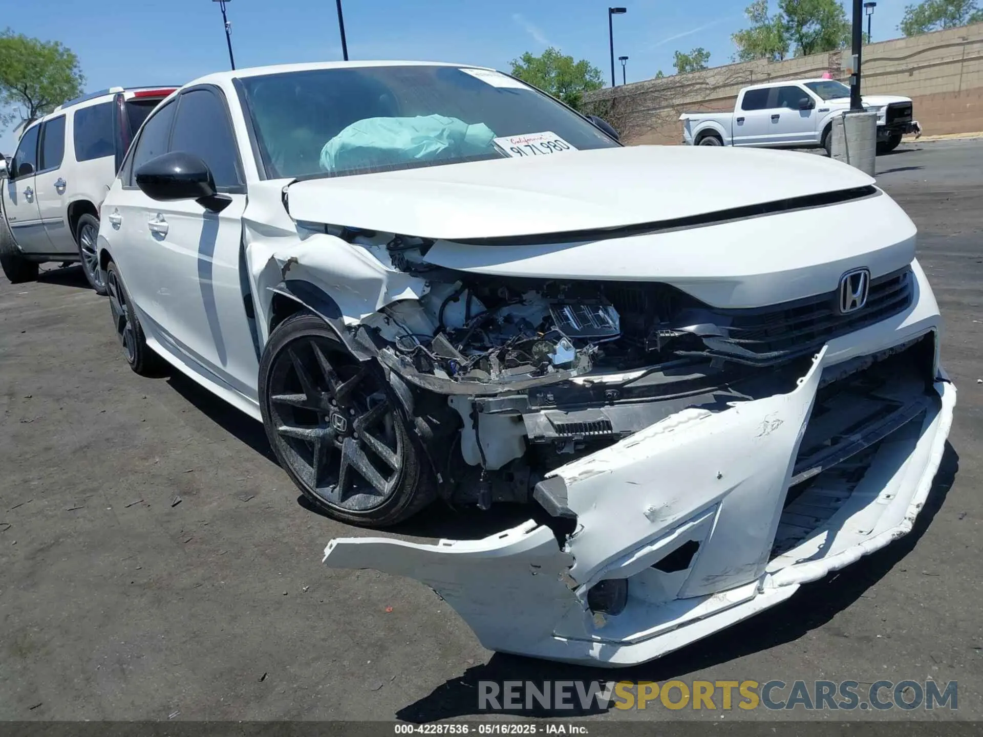 6 fotografías del automóvil dañado 2HGFE2F53RH574953 HONDA CIVIC 2024