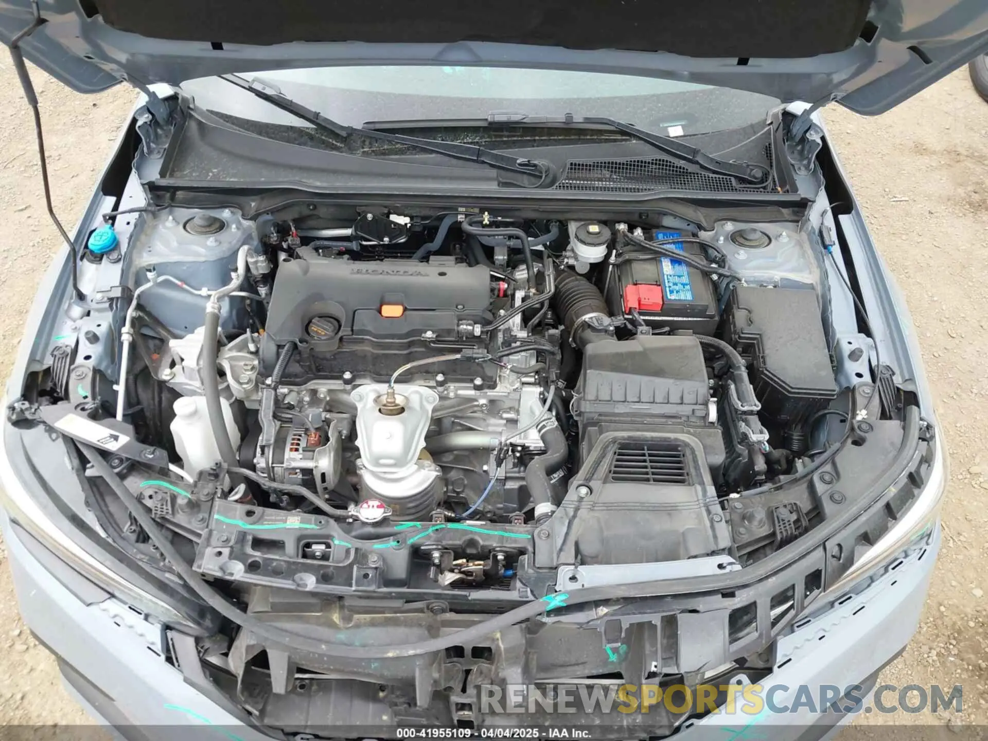 10 fotografías del automóvil dañado 2HGFE2F53RH584124 HONDA CIVIC 2024