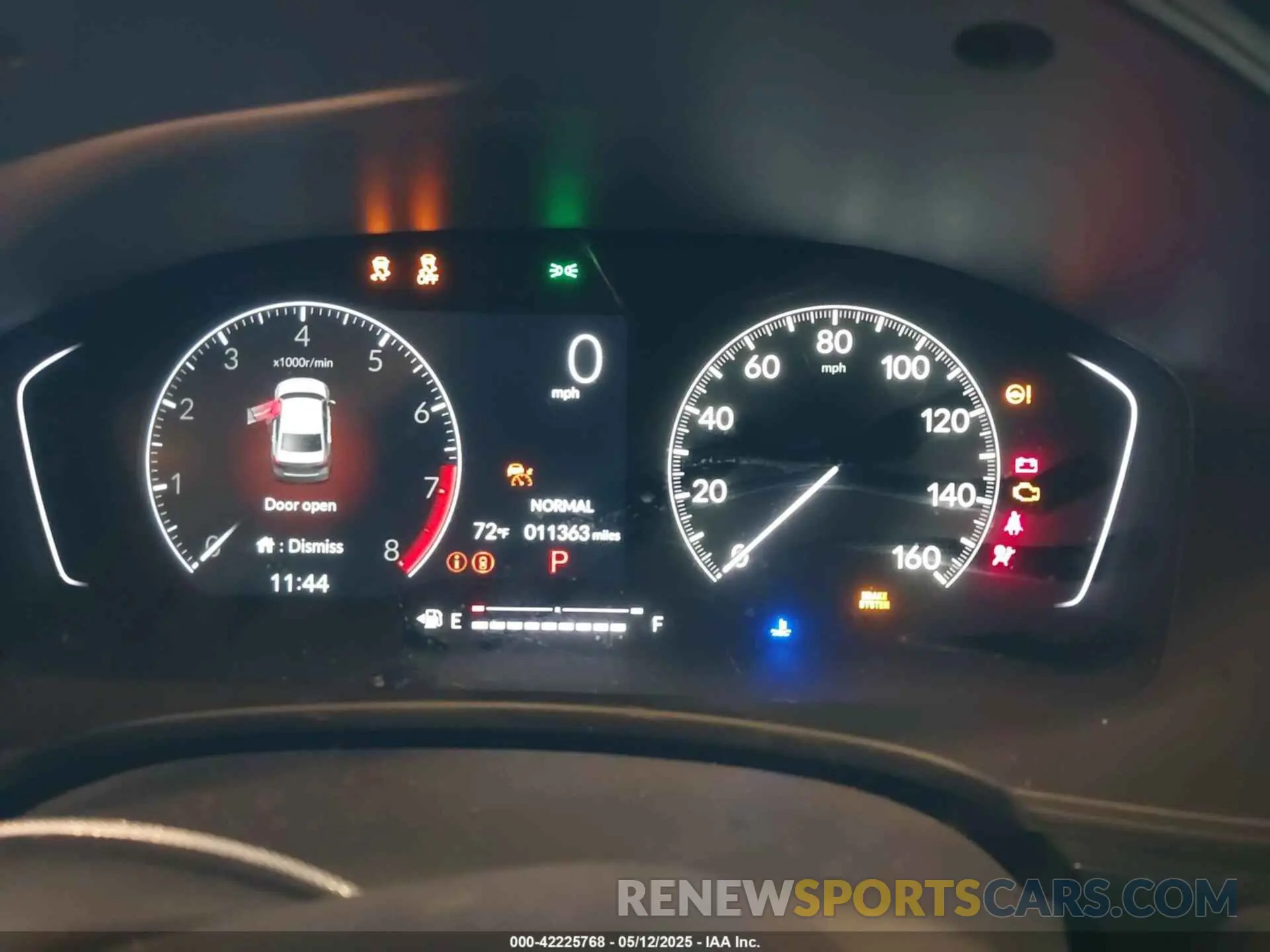 7 fotografías del automóvil dañado 2HGFE2F53RH586133 HONDA CIVIC 2024