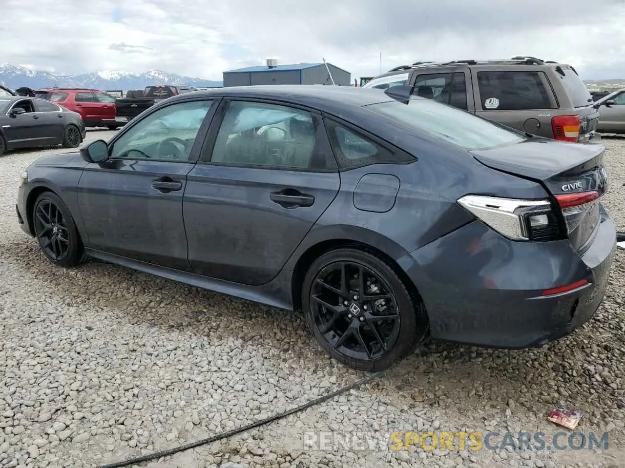 2 fotografías del automóvil dañado 2HGFE2F53RH592613 HONDA CIVIC 2024