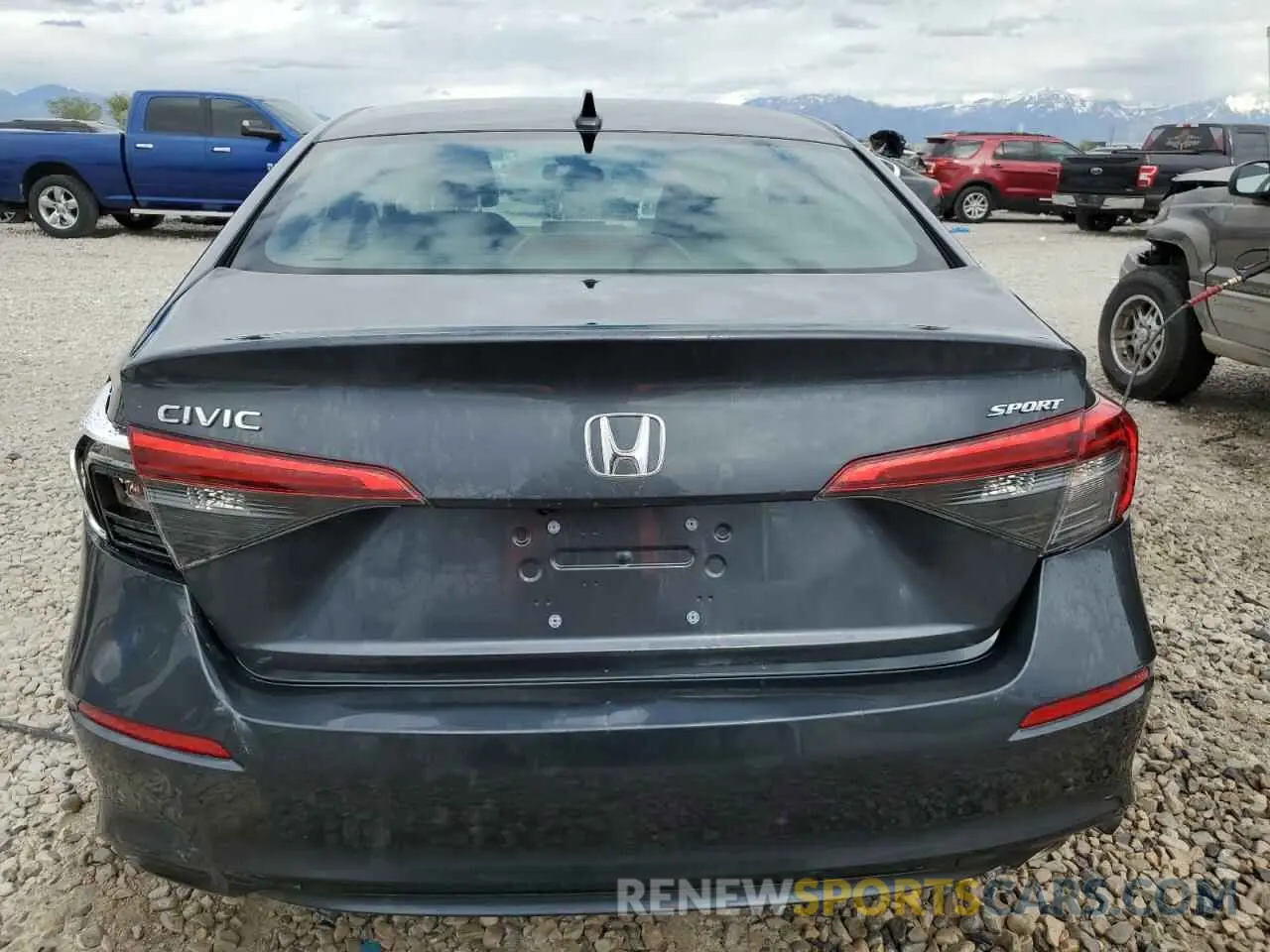 6 fotografías del automóvil dañado 2HGFE2F53RH592613 HONDA CIVIC 2024