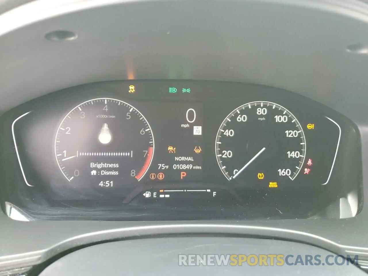 9 fotografías del automóvil dañado 2HGFE2F53RH592613 HONDA CIVIC 2024