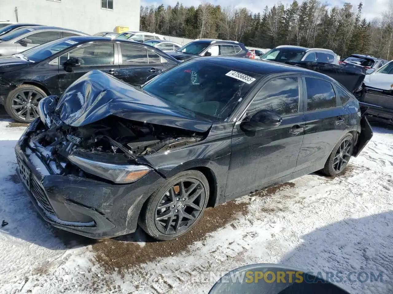 1 fotografías del automóvil dañado 2HGFE2F54RH110828 HONDA CIVIC 2024