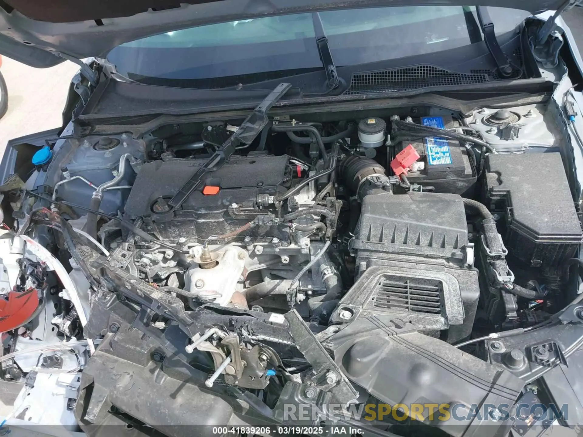 10 fotografías del automóvil dañado 2HGFE2F54RH502871 HONDA CIVIC 2024