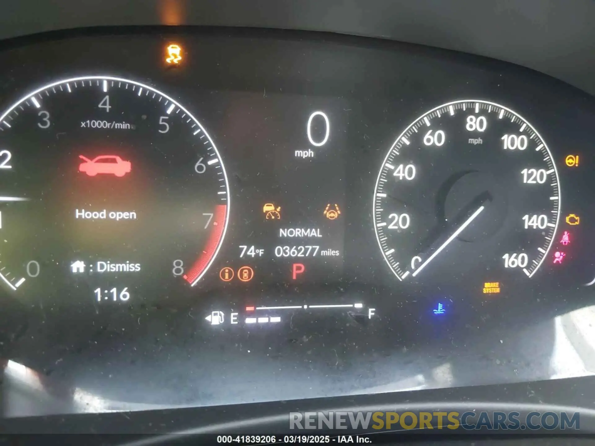 16 fotografías del automóvil dañado 2HGFE2F54RH502871 HONDA CIVIC 2024