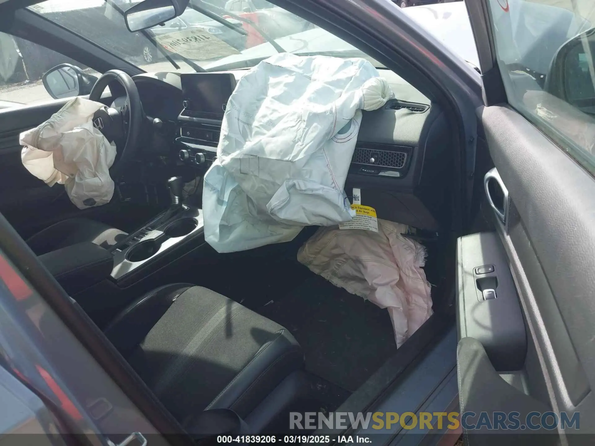 5 fotografías del automóvil dañado 2HGFE2F54RH502871 HONDA CIVIC 2024