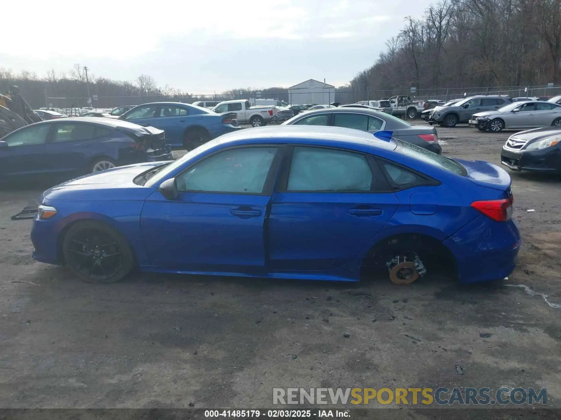 14 fotografías del automóvil dañado 2HGFE2F54RH503874 HONDA CIVIC 2024